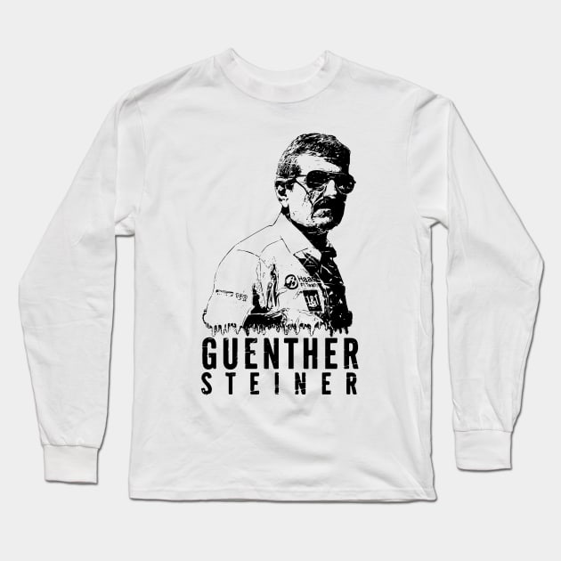 guenther steiner funny quotes Long Sleeve T-Shirt by Color-Lab